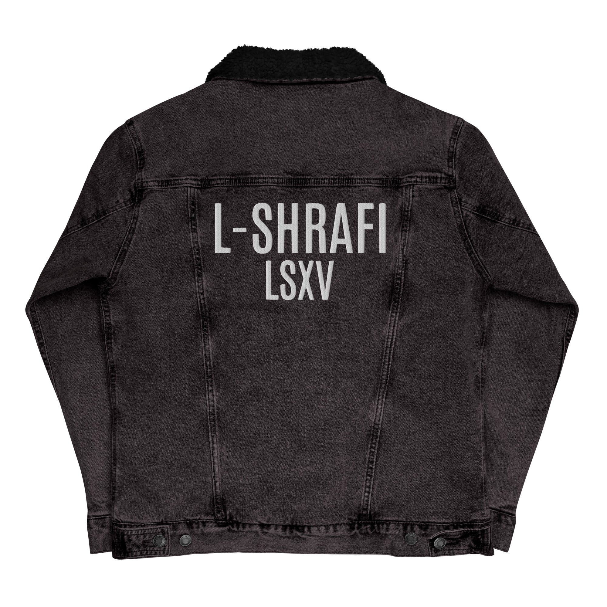 LSXV denim sherpa jacket